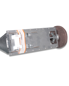 Holder f/straw pellet cpl w/plate f/PickPuck